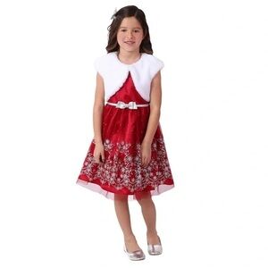 Jona Michelle Kids' Christmas Dress